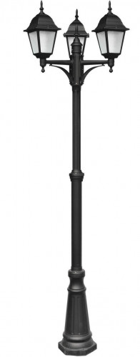 садово-парковый светильник arte lamp bremen a1017pa-3bk в Прокопьевске