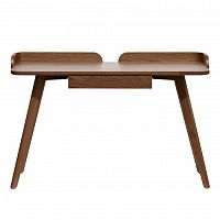 стол письменный, цвет орех 123х56,5х79 см коричневый в Прокопьевске