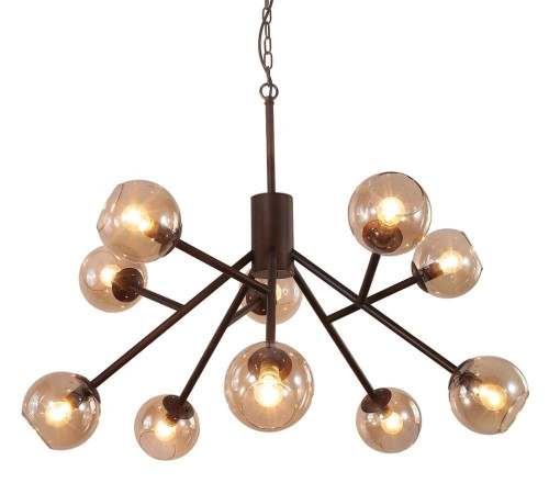 подвесная люстра crystal lux bueno sp-pl10 в Прокопьевске