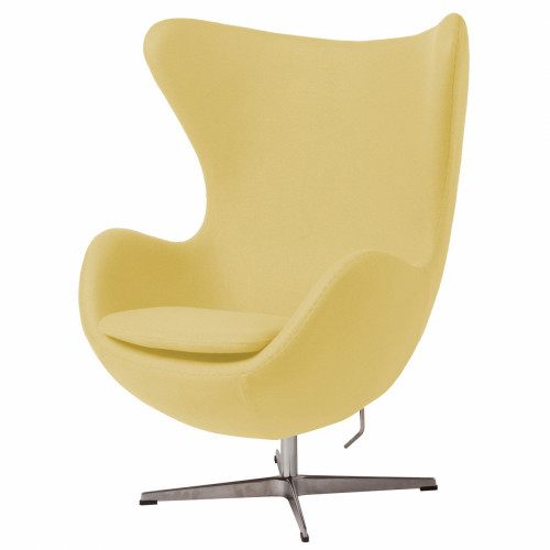 кресло egg chair желтое в Прокопьевске