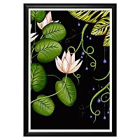 арт-постер яркое цветение в Прокопьевске