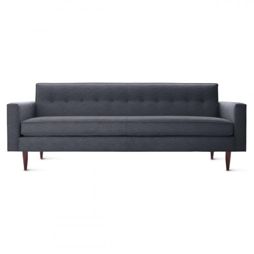 диван bantam sofa большой прямой пепельно-серый в Прокопьевске