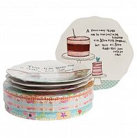 набор из 4 тарелок в подарочной упаковке story about us в Прокопьевске