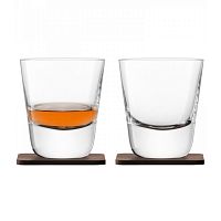 набор из 2 стаканов arran whisky с деревянными подставками 250 мл в Прокопьевске