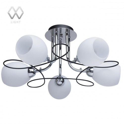 потолочная люстра mw-light альфа 324013405 белая в Прокопьевске
