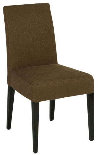 стул aylso dining chair кожа коричневая в Прокопьевске