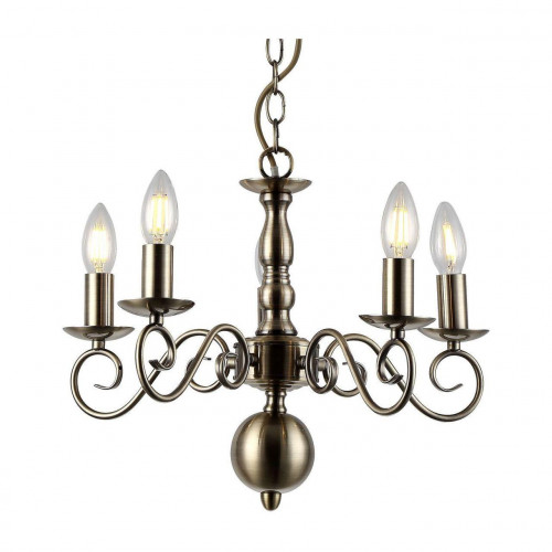 подвесная люстра arte lamp a1129lm-5ab в Прокопьевске