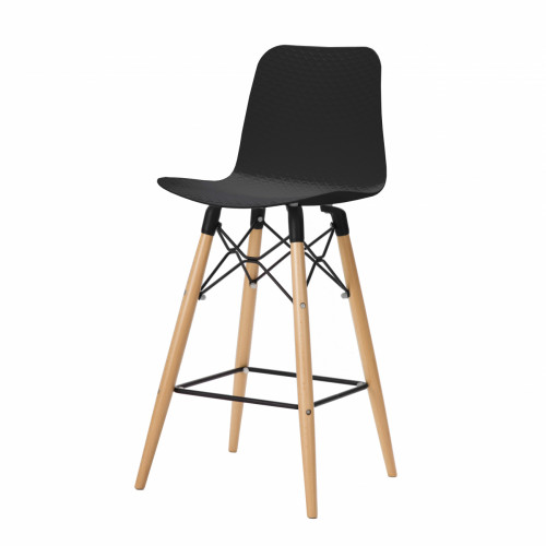 полубарный стул eiffel (eames style) черный в Прокопьевске