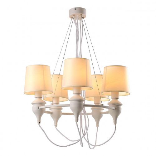 подвесная люстра arte lamp sergio a3326lm-5wh в Прокопьевске