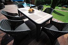 обеденная группа chaild чёрный на 6 персон в Прокопьевске