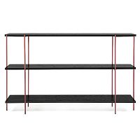 стеллаж florian copper черный дуб в Прокопьевске