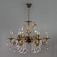 подвесная люстра ambiente granada 2118/6 pb tear drop в Прокопьевске