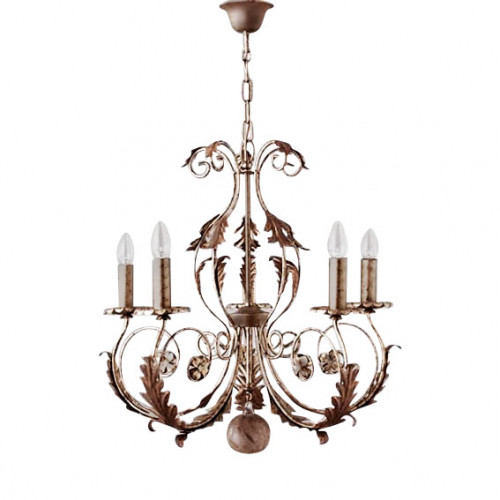 люстра 4962/5_v0580 от mm lampadari коричневая в Прокопьевске