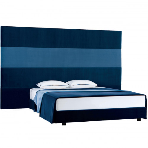кровать двуспальная 160х200 синяя headboard play в Прокопьевске