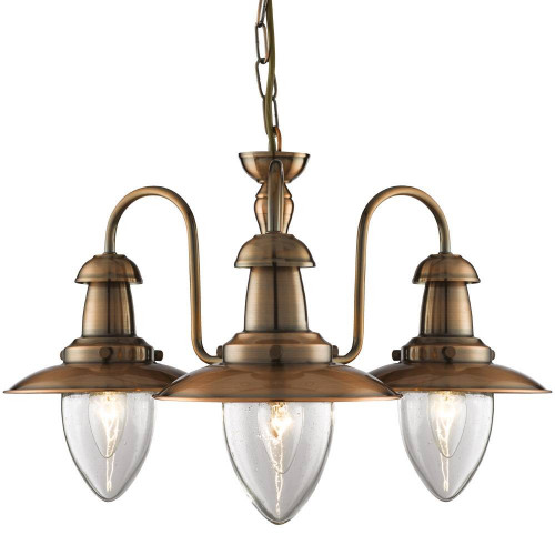 подвесная люстра arte lamp fisherman a5518lm-3rb в Прокопьевске