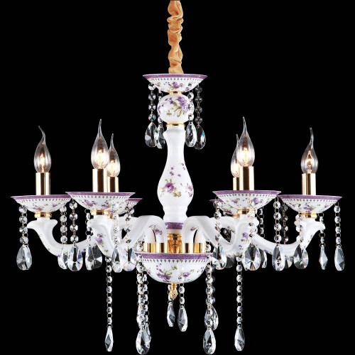 подвесная люстра arte lamp contessa a6613lm-6go в Прокопьевске