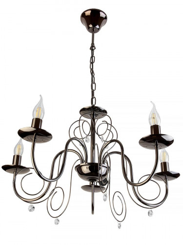 подвесная люстра toplight sylvia tl6040d-05bc в Прокопьевске