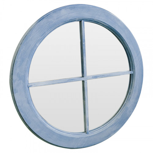 зеркало-окно круглое большое синее blue sky grande в Прокопьевске
