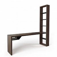 рабочий стол с полками черный ecocomb в Прокопьевске