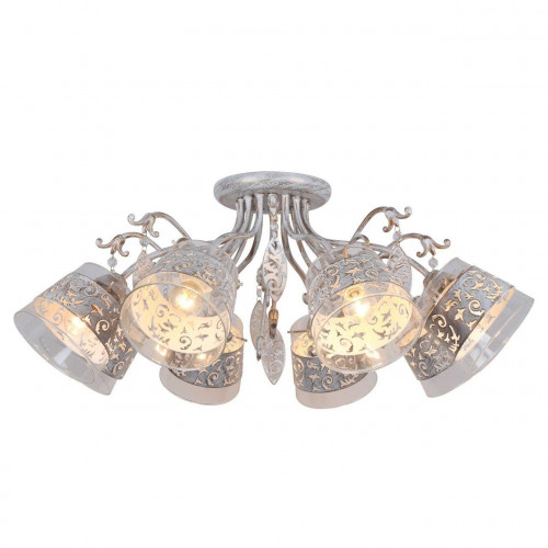 потолочная люстра arte lamp calice a9081pl-8wg в Прокопьевске