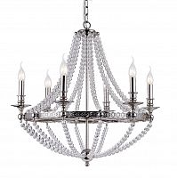 подвесная люстра crystal lux perugia sp6 хром в Прокопьевске