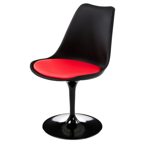 стул tulip черный/красный в Прокопьевске