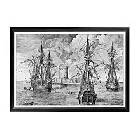 арт-постер «брейгель: три военных корабля» в Прокопьевске