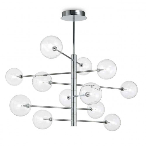 подвесная люстра ideal lux equinoxe sp12 cromo в Прокопьевске