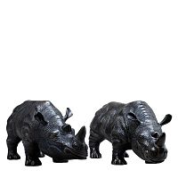 статуэтка rhinoceros, набор из 2 от eichholtz в Прокопьевске