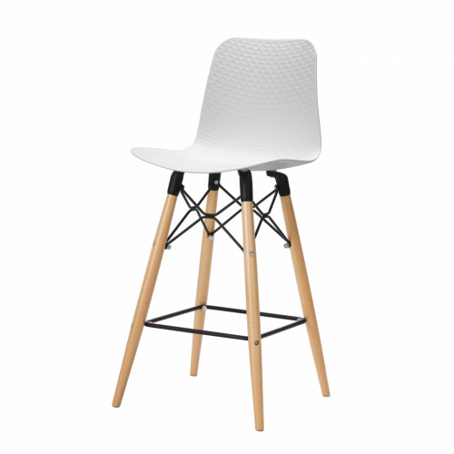 полубарный стул eiffel (eames style) белый в Прокопьевске