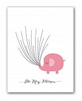 постер pink elephant а3 в Прокопьевске