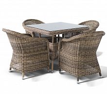 фредо, обеденная группа на 4 персоны,бежевый в Прокопьевске