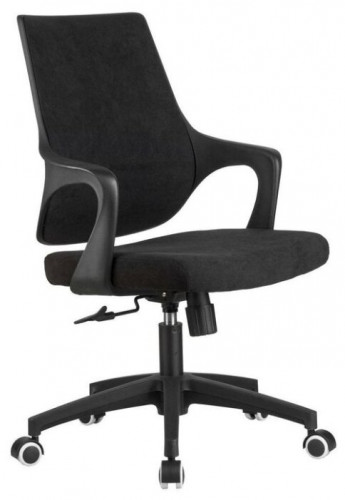 офисное кресло рива чейр rch 928, обивка: текстиль, цвет: ткань кашемир черная в Прокопьевске