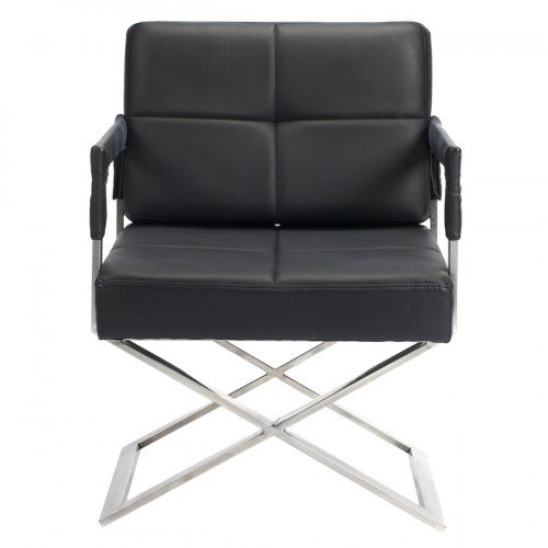 кресло aster x chair экокожа черное в Прокопьевске