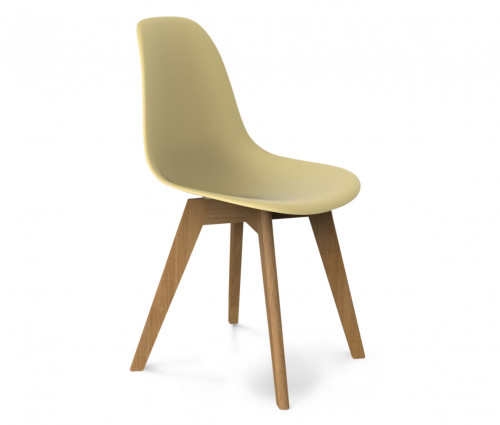 стул dsw бежевый s39 (eames style) в Прокопьевске