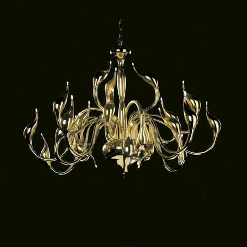 люстра mx8098-12a gold от illuminati золото в Прокопьевске