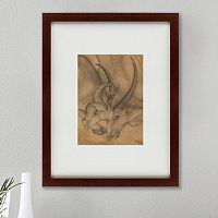 картина: битва быков, персия, 1570г (фрагмент) в Прокопьевске