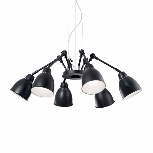 подвесная люстра ideal lux newton sp6 nero в Прокопьевске