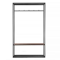 вешалка в прихожую hallra black американский орех в Прокопьевске