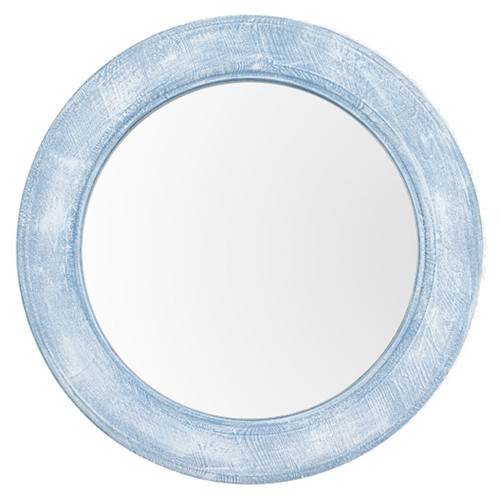 зеркало круглое голубое round window в Прокопьевске