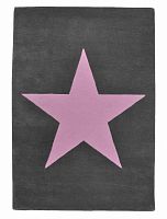 ковер wool star темно-серый-розовый в Прокопьевске