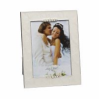 фоторамка из белого акрила с жемчугом 17,6х1,5х22,6 в Прокопьевске