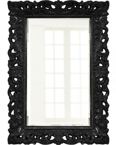 зеркало прямоугольное настенное черное гэрри gloss black в Прокопьевске