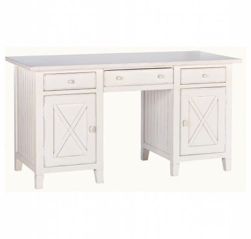 стол письменный бретань с состариванием белый в Прокопьевске