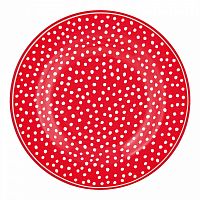 десертная тарелка dot red в Прокопьевске