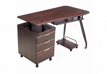 компьютерный стол erida коричневый в Прокопьевске