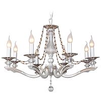 подвесная люстра idlamp eloisa 259/8-whiteplatina в Прокопьевске