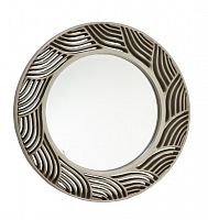 зеркало круглое серебряное в резной раме fiore в Прокопьевске