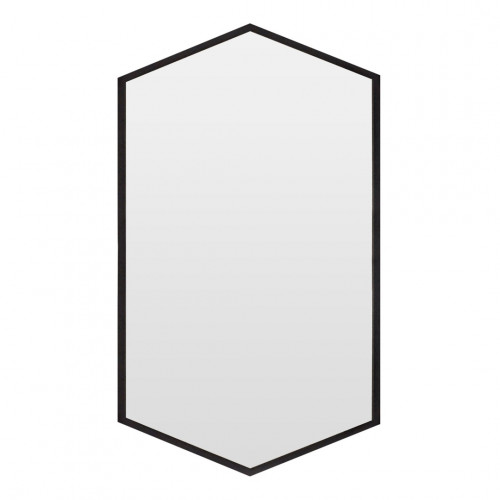 зеркало шестиугольное черное hexagon в Прокопьевске