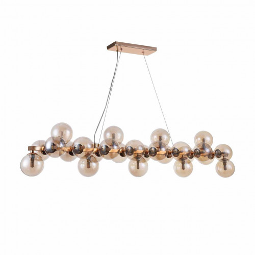 подвесная люстра maytoni dallas mod547pl-25g янтарная в Прокопьевске